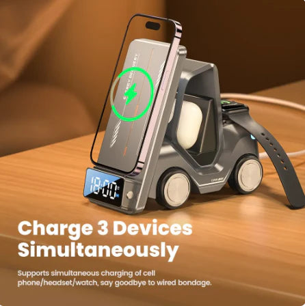 T20 Smart Desktop 5 in 1 Wireless Charging Station