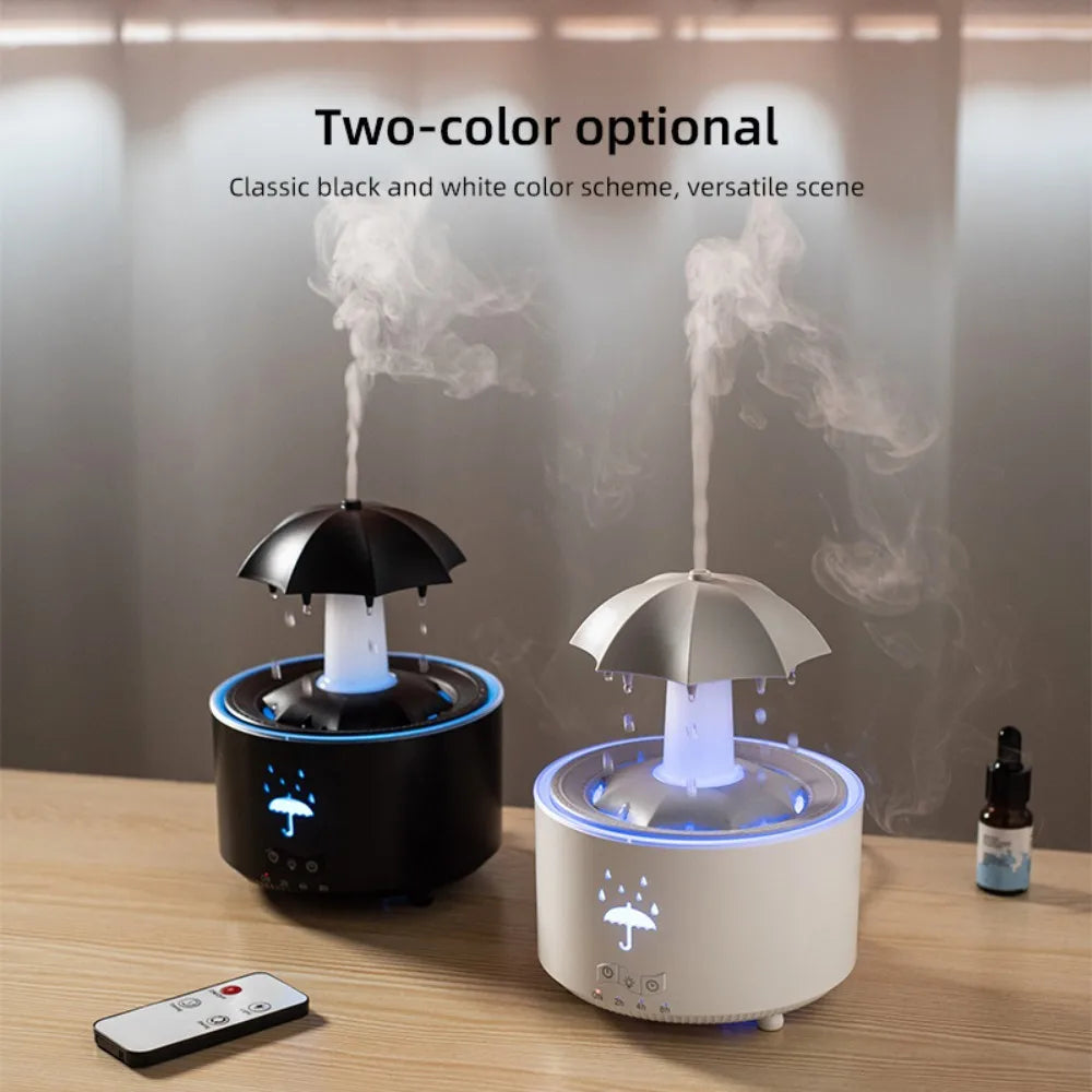 Water Drop Aroma Diffuser Umbrella Humidifier